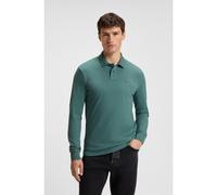 BOSS Polo slim fit in piqué di cotone elasticizzato - Style Passerby, 50507704 Verde M