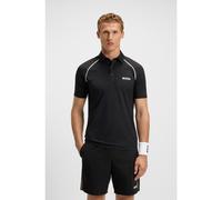 BOSS Polo slim fit sportiva con controllo degli odori - Style Patteo TOC, 50543333 Nero L