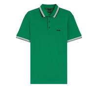 BOSS Polo Uomo Paddy In Pique Di Cotone Regular Fit 50469055 Colore Verde
