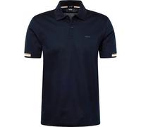 BOSS Polo Uomo Parlay 147 50467113 Blu Scuro Cotone Pique Regular Fit