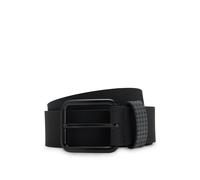 BOSS Porsche x BOSS Cintura in pelle italiana con passante a motivi - Style Peter_PdP-L_Sz35_PS, 50548406 Nero 100