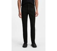 BOSS Porsche x BOSS Pantaloni con fit affusolato in denim elasticizzato - Style TR_PS Spirit70 5Pkt, 50560463 Nero 32/30