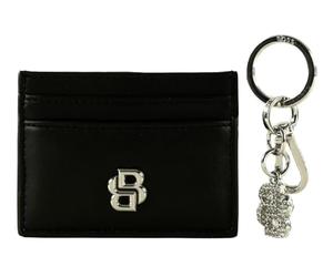 BOSS portacarte portachiavi Gift Set Card Case/Keyring Black nero