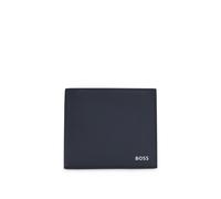 BOSS Portafoglio bifold con logo con goffratura laminata - Style Zair_8cc N., 50536717 Blu scuro pz.