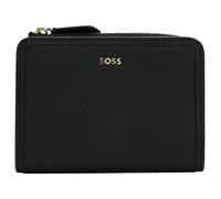 BOSS Portafoglio Donna Lenah Small Wallet 50558032 Pelle Martellata Colore Nero