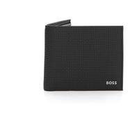 Boss - Portafoglio e porta carte in pelle goffrata- set regalo - - Accessories - Uomo - Nero - ONE SIZE