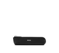 BOSS Portapenne in pelle martellata nera con scritta del logo - Style Small pen case Classic Grained Black, 58218939 Nero pz.