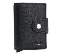 BOSS Portatessere Uomo Nero Secrid Ray 50554033 Similpelle RFID