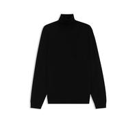 BOSS Maglione slim fit a collo alto in lana vergine - Style Musso-P, 50468262 Nero XL