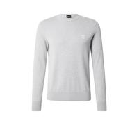 BOSS Maglione in misto cotone con patch con logo - Style Kanovano_S, 50527583 Grigio chiaro S