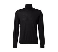 BOSS Maglione slim fit a collo alto in lana merino extra fine - Style Musso-P, 50468262 Nero S