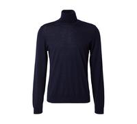 BOSS Maglione slim fit a collo alto in lana vergine - Style Musso-P, 50468262 Blu scuro L