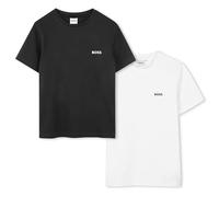 BOSS T-shirt per bambini slim fit in cotone in confezione da due - Style J52680/M4104A, J52680 A disegni 102