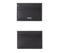 BOSS Porta Carte di Credito in Pelle Modello Randy 50546166 Colore NeroÂ