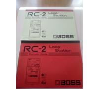 BOSS RC-2 MANUALE DELL'UTENTE ISTRUZIONI LOOP STATION IN ITALIANO 44 PAGINE.