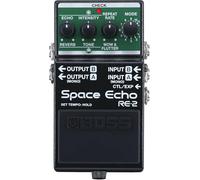 BOSS RE-2 SPACE ECHO - Pedale con Effetti Tape Echo, Delay e Riverbero. Una Replica Moderna e Compatta del Leggendario Roland RE-201 Space Echo. Completamente Stereofonico. Riverbero a Molla