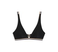 BOSS Reggiseno a triangolo con elastico a righe tipiche del marchio - Style ICONIC TRIANGLE, 50556649 Nero M