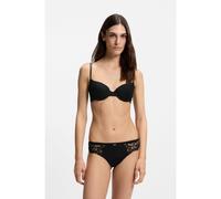 BOSS Reggiseno con ferretto e doppie spalline in pizzo - Style DEMI_BLOSSOM, 50556310 Nero 1D