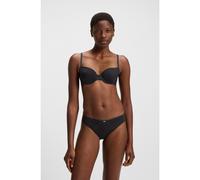 BOSS Reggiseno in microfibra con ferretto e inserti in pizzo - Style DEMI_B.PURE, 50545336 Nero 3D