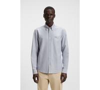 BOSS Regular-fit button-down shirt in Oxford cotton - Style H-LIAM-BD-E-C1-243, 50522591 Celeste XXXL