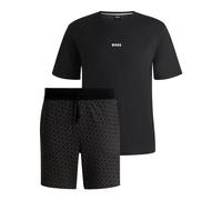 Boss - Relax Short Set - - Nightwear & Lounge - Uomo - Nero - L