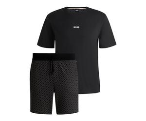 Boss - Relax Short Set - - Nightwear & Lounge - Uomo - Nero - L
