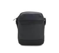 BOSS Reporter bag in similpelle con dettagli in piqué - Style Speedstyle_NS Zip, 50578716 Nero pz.