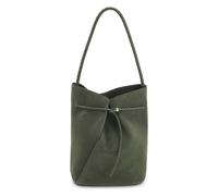 BOSS BOSS REVERS borsa a secchiello in pelle scamosciata con cinturino intrecciato - Style BOSS REVERS BUCKET S, 50567612 Verde scuro pz.