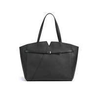 BOSS Revers Borsa shopper nero, pelle di vacchetta grana, donna