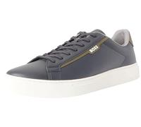 Boss Rhys_Tenn_pusdth Tennis, da Uomo, Blu Scuro, 44 EU, Blu Scuro, 44 EU