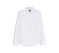 BOSS Camicia Rickert_M regular fit cotone Oxford colletto button down Bianco XXL