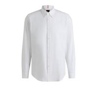 BOSS Camicia regular fit in cotone Oxford con colletto button down - Style Rickert_M, 50519707 Bianco XL