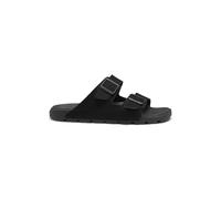 BOSS Sandali slider con doppia fascetta e fibbie con logo - Style Surfley_Sand_mf, 50563157 Nero 44