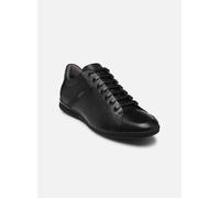 BOSS Sneakers in pelle con fodera interna per il controllo degli odori - Style Saturn_Lowp_lux4 A_N, 50498282 Nero 42