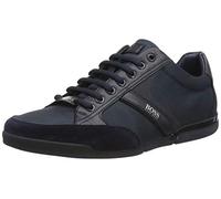 BOSS Saturn_Lowp_MX - Scarpe da Ginnastica Basse Uomo, Blu (Dark Blue 401), 40 EU