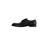 BOSS Scarpe Derby in pelle con logo goffrato - Style Tayil-L_Derb_buvp, 50568836 Nero 42.5