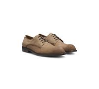 BOSS Scarpe Derby in morbida pelle scamosciata - Style Tayil-L_Derb_sdfs, 50563099 Beige 42