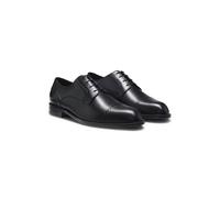 BOSS Scarpe derby in pelle con dettagli brogue - Style Tayil_Derb_butcbr, 50557651 Nero 41