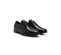 BOSS Scarpe Derby in pelle con dettagli tipici del marchio - Style Colby_Derb_lt_N, 50498467 Nero 43
