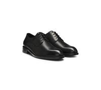 BOSS Scarpe Derby in pelle con doppie impunture - Style Tayil_Derb_bunl, 50541701 Nero 45
