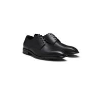 BOSS Scarpe Derby in pelle realizzate in Italia - Style Derrek_Derb_burb, 50536535 Nero 42.5