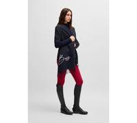 BOSS Sciarpa da equitazione con logo ricamato - Style SOFT SCARF LOGO SKY CAPTAIN, B6U1604 Blu scuro pz.