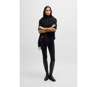 BOSS Sciarpa da equitazione con logo ricamato - Style SOFT SCARF LOGO SKY CAPTAIN, B6U1604 Nero pz.