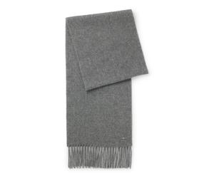 BOSS Sciarpa in cashmere con frange ritorte - Style Pyetro_30*190, 50549829 Grigio pz.