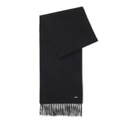 BOSS Sciarpa in cashmere con targhetta con logo in metallo - Style Pyetro_30*190, 50549829 Nero pz.