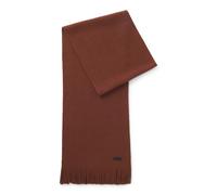 BOSS Sciarpa in maglia di lana vergine con dettaglio logo - Style Albas, 50495340 Marrone pz.