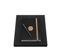 BOSS Set con taccuino A5 e penna a sfera - Style Set HNH612AL + HSC6124A, 58837059 Nero pz.