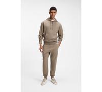 BOSS Set di tuta casual in cotone con logo minimalista - Style TracksuitWesmallhood, 50541065 Beige M