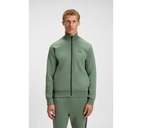 BOSS Set di tuta sportiva regular fit in cotone elasticizzato con rifiniture a righe - Style Tracksuit Set, 50543886 Verde XXL