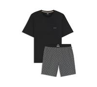 Boss Set Pigiama da Uomo, Dark Grey 026, L